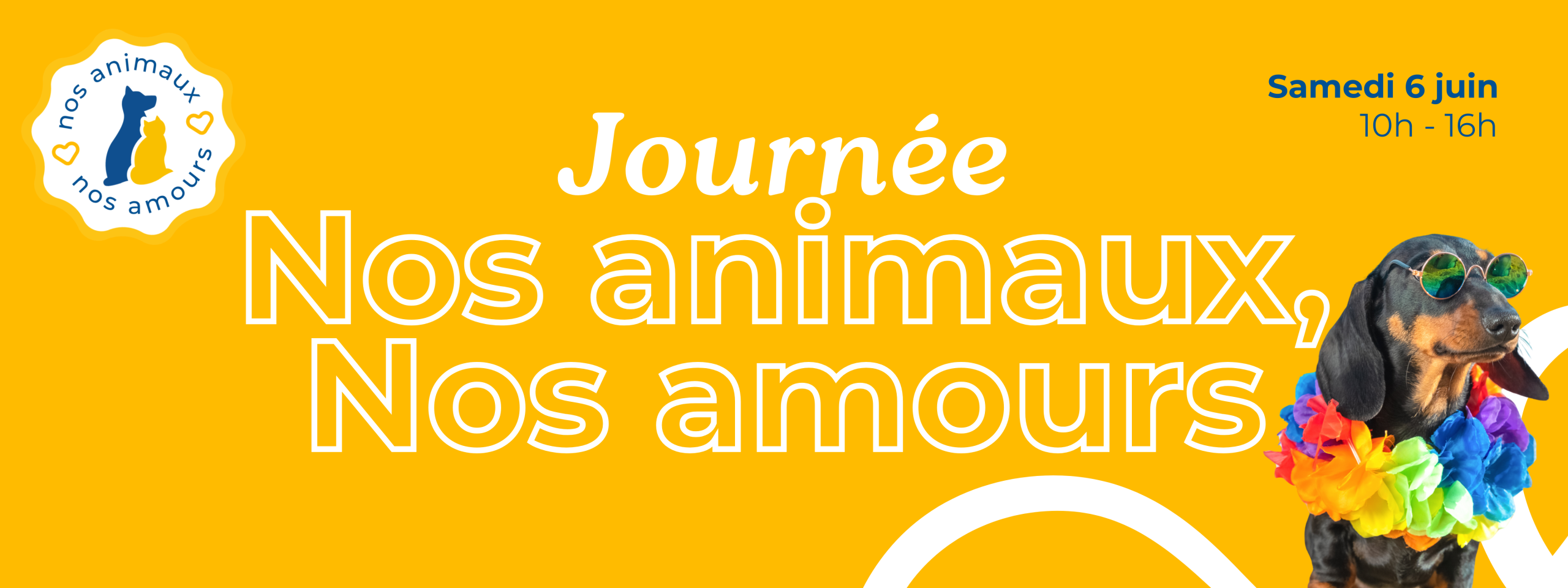 Journée Nos animaux, Nos amours Samedi le 6 juin, 10h à 16h